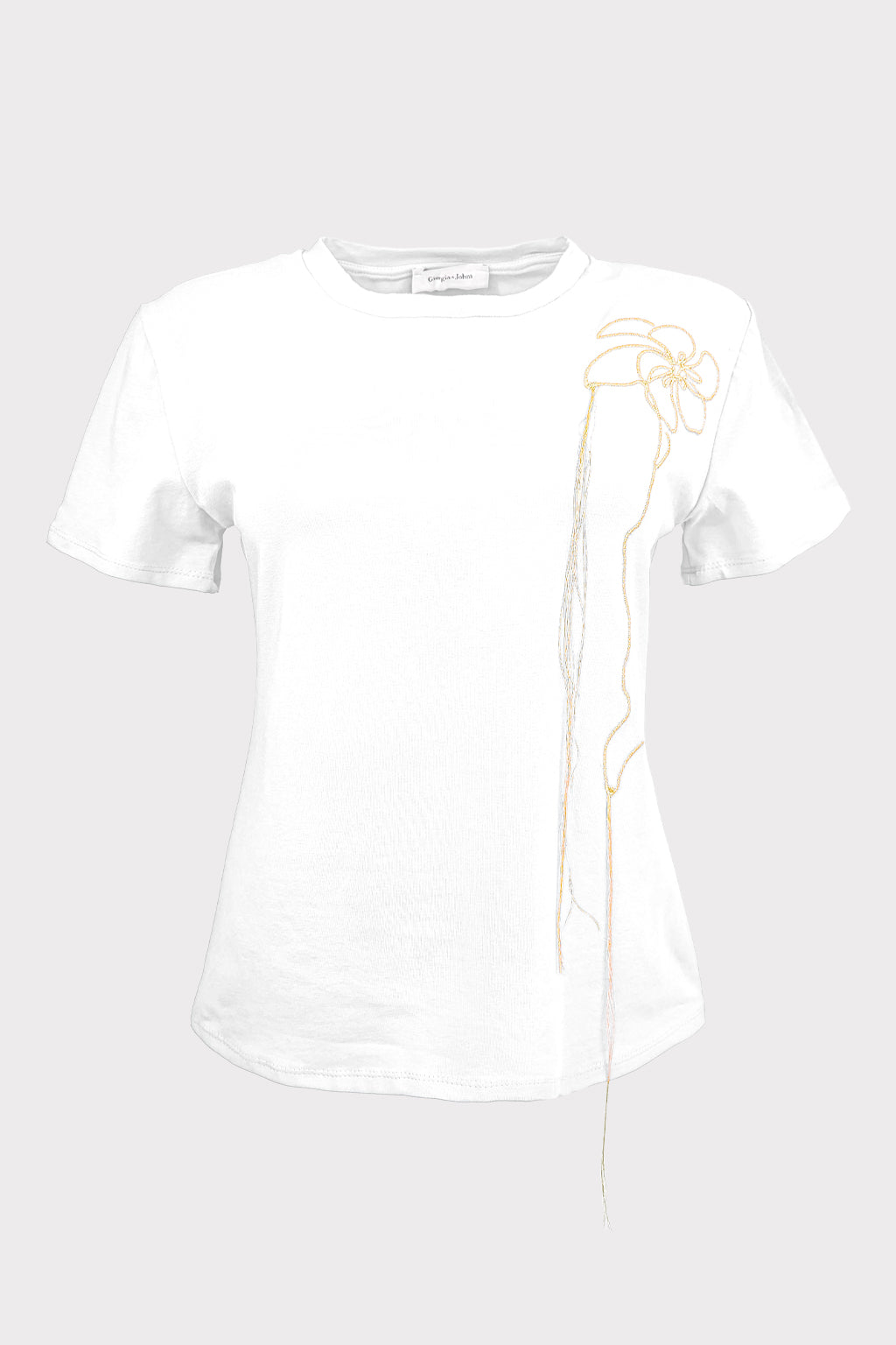 T-shirt con ricamo