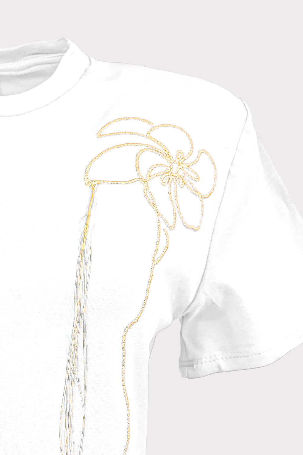 T-shirt con ricamo