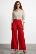 Pantalone ampio in cotone