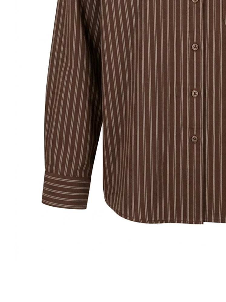 Camicia over rigata