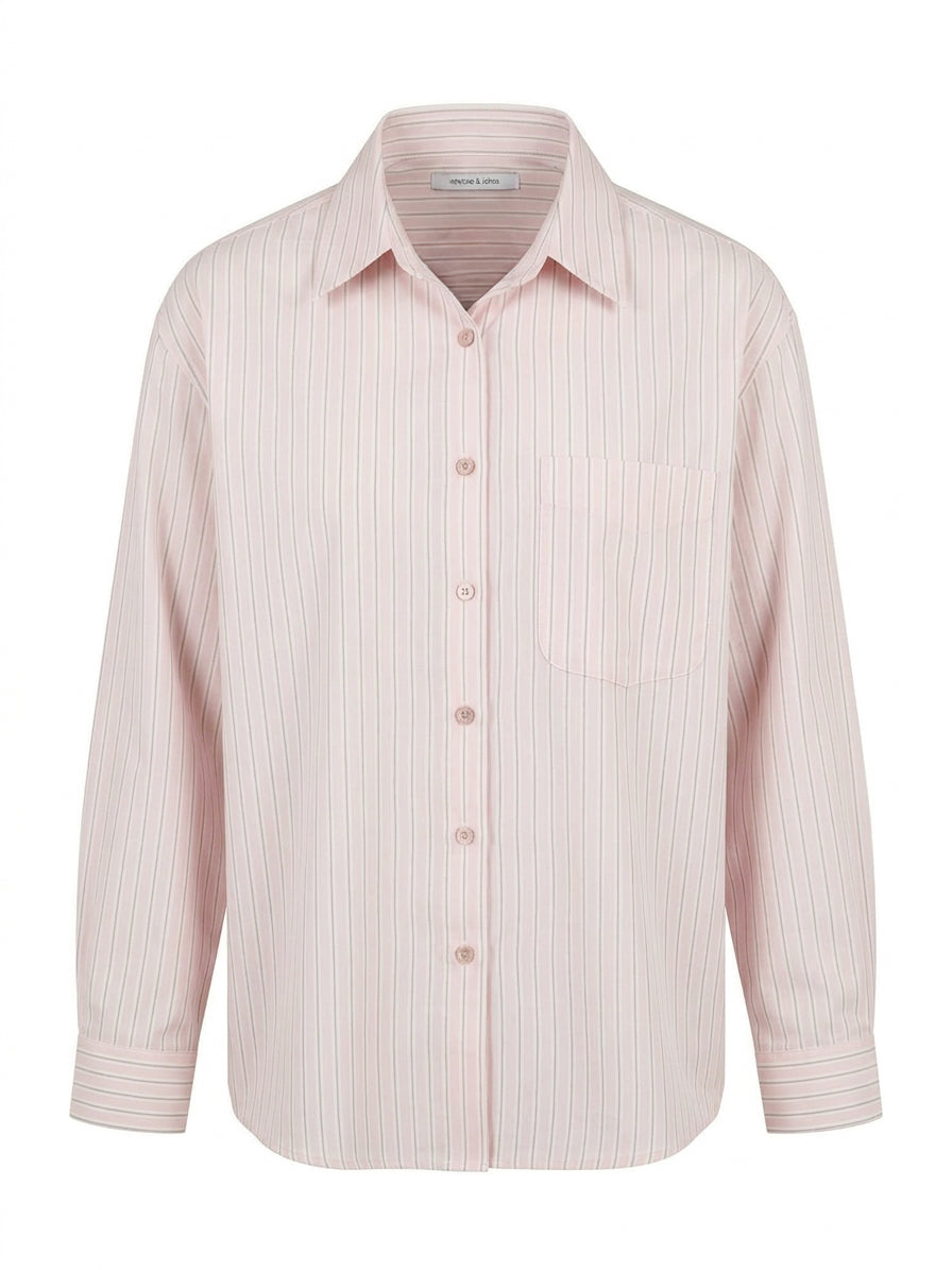 Camicia over rigata