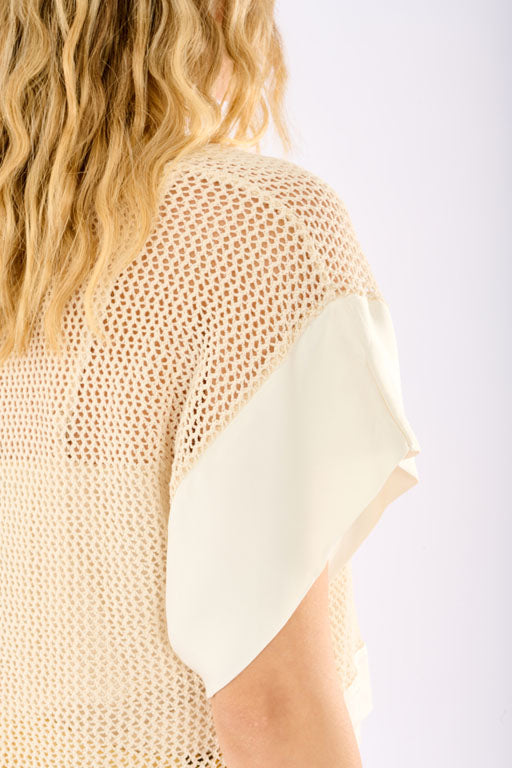 Blusa in mesh