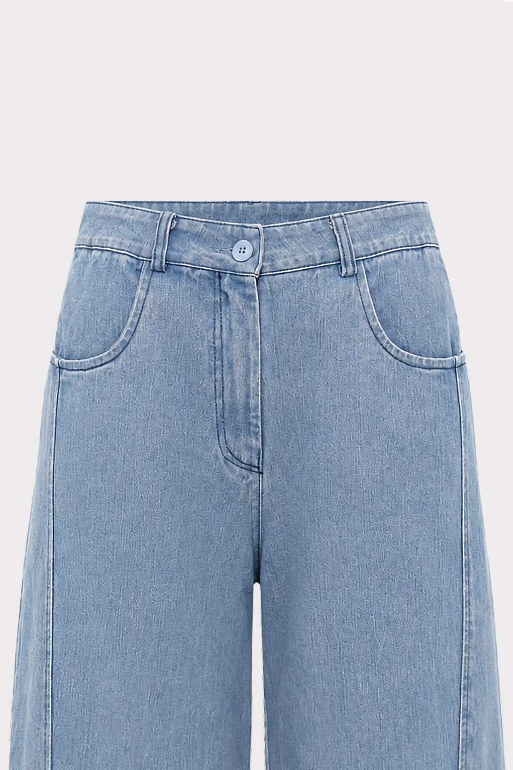 Jeans balloon con ricami