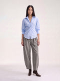 Camicia incrociata con nodo