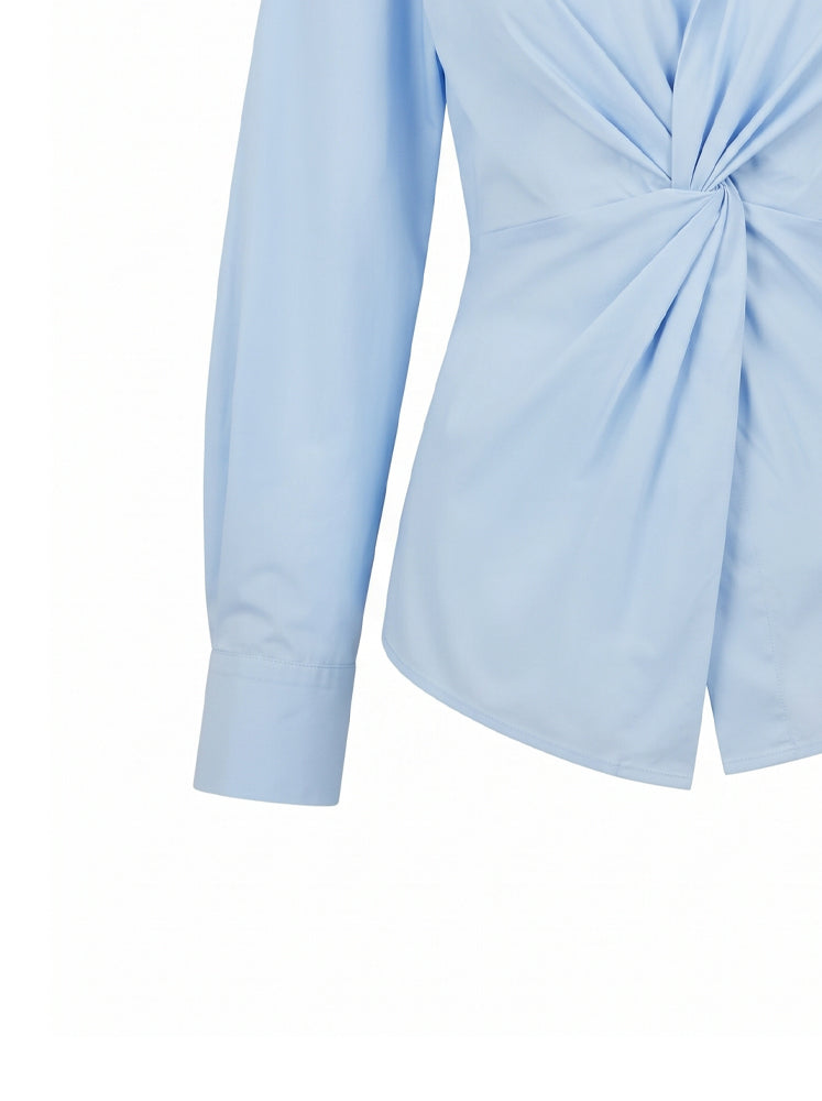 Camicia incrociata con nodo