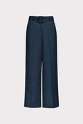 Pantalone palazzo con cintura