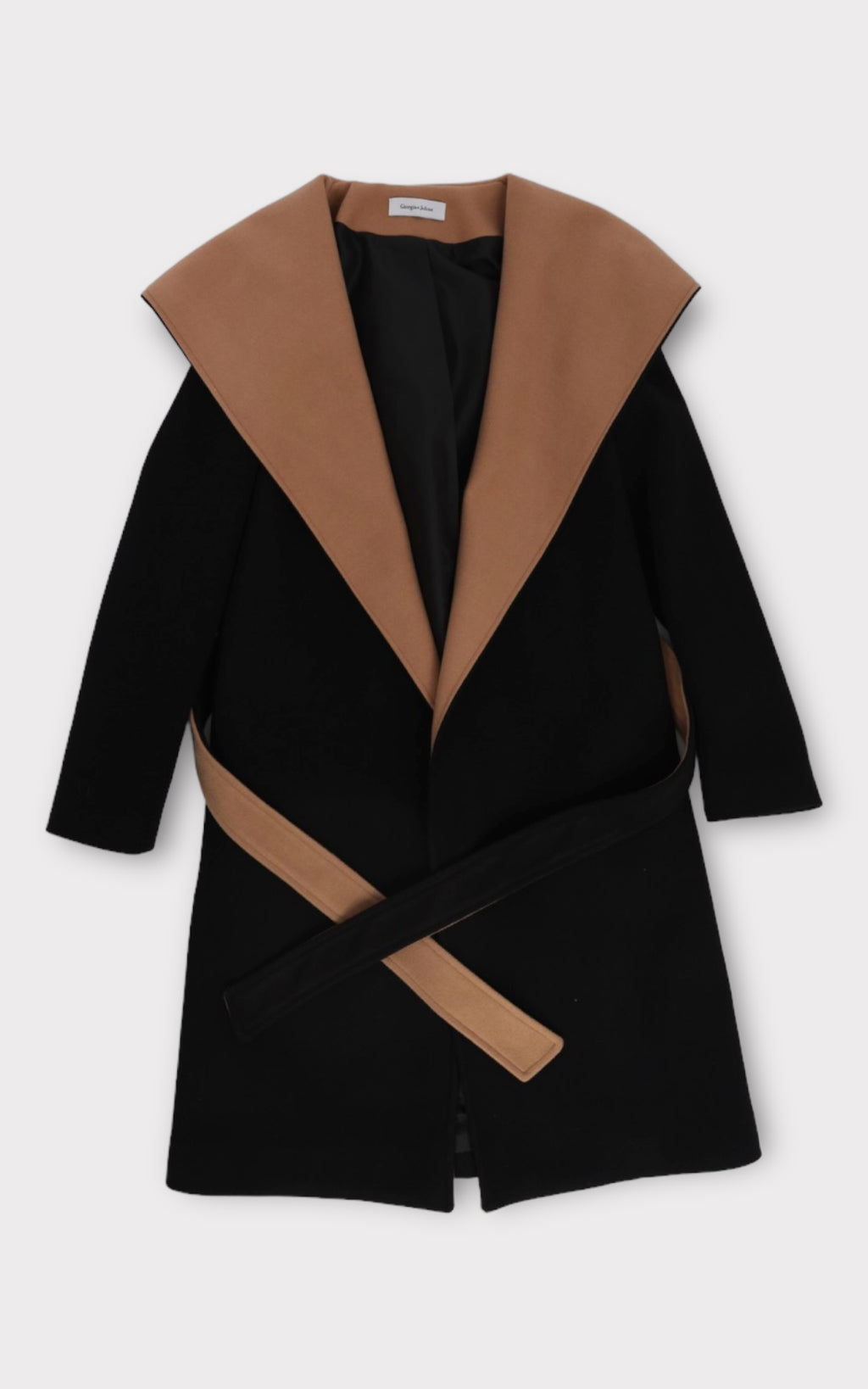Cappotto bicolor