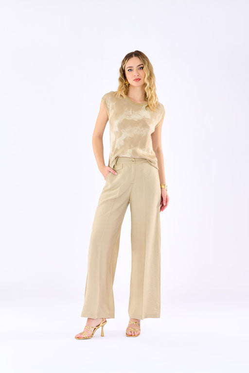 Pantalone increspato