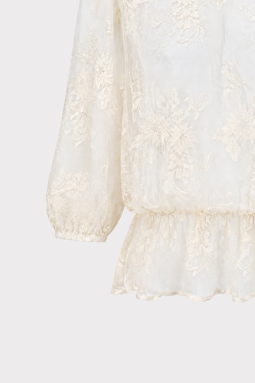 Blusa ricamata