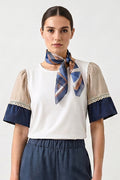 T shirt maniche color block