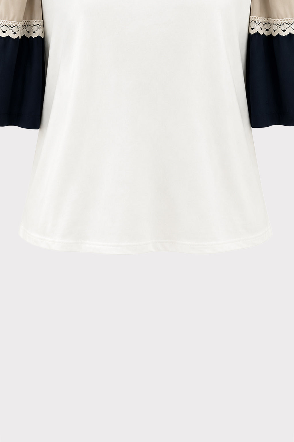 T shirt maniche color block