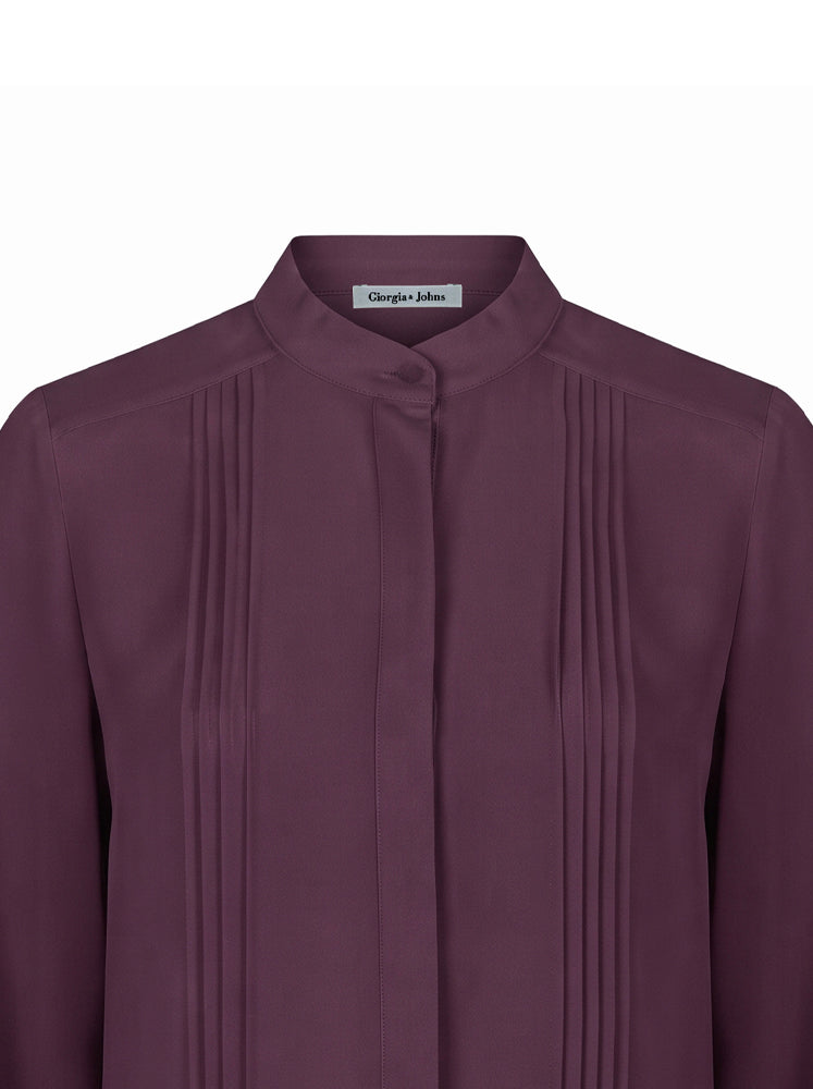 Blusa fluida con nervine