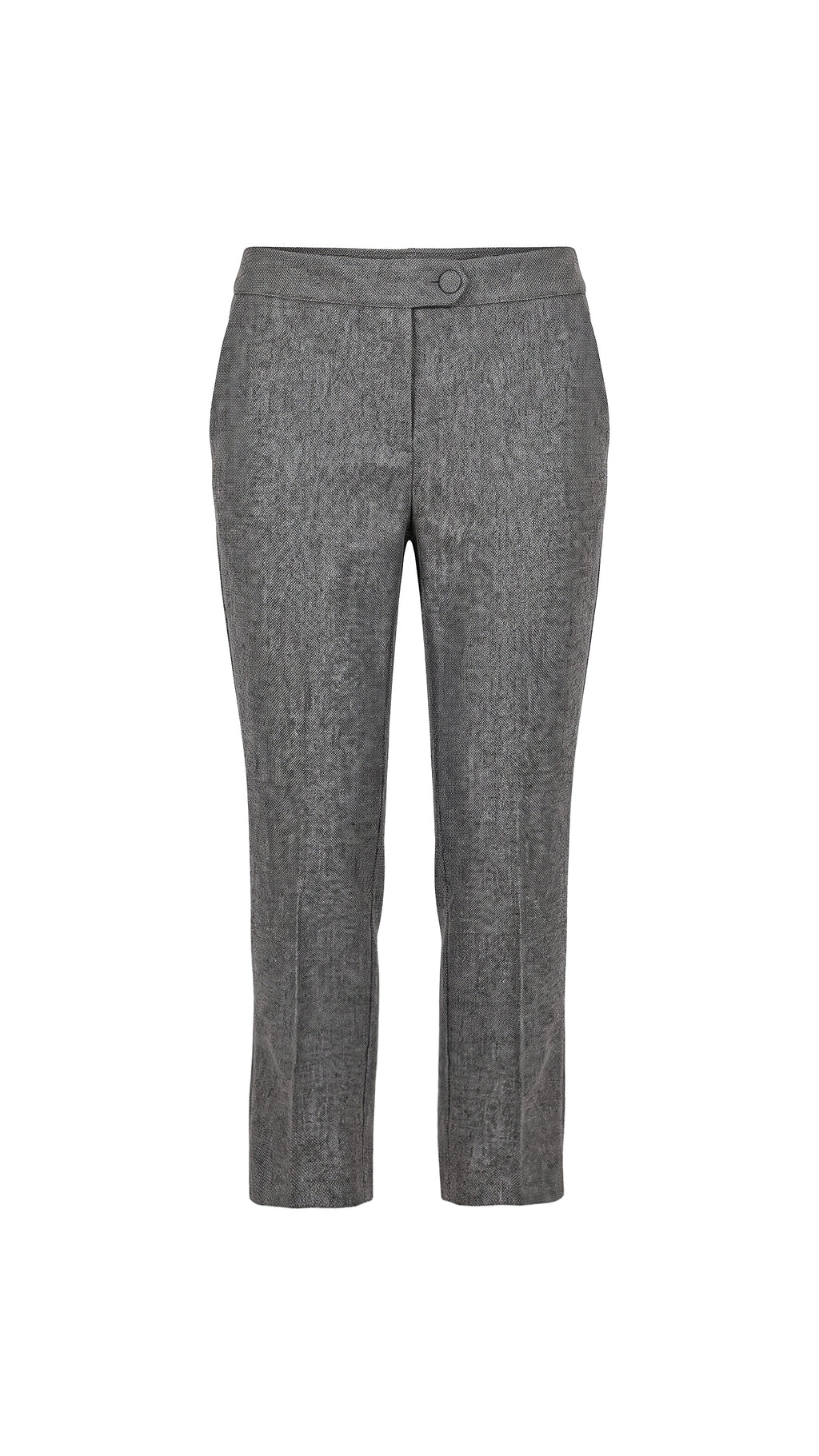 Pantaloni tessuto puntinato