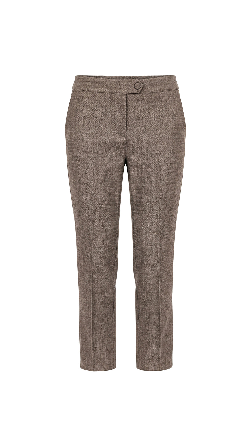 Pantaloni tessuto puntinato