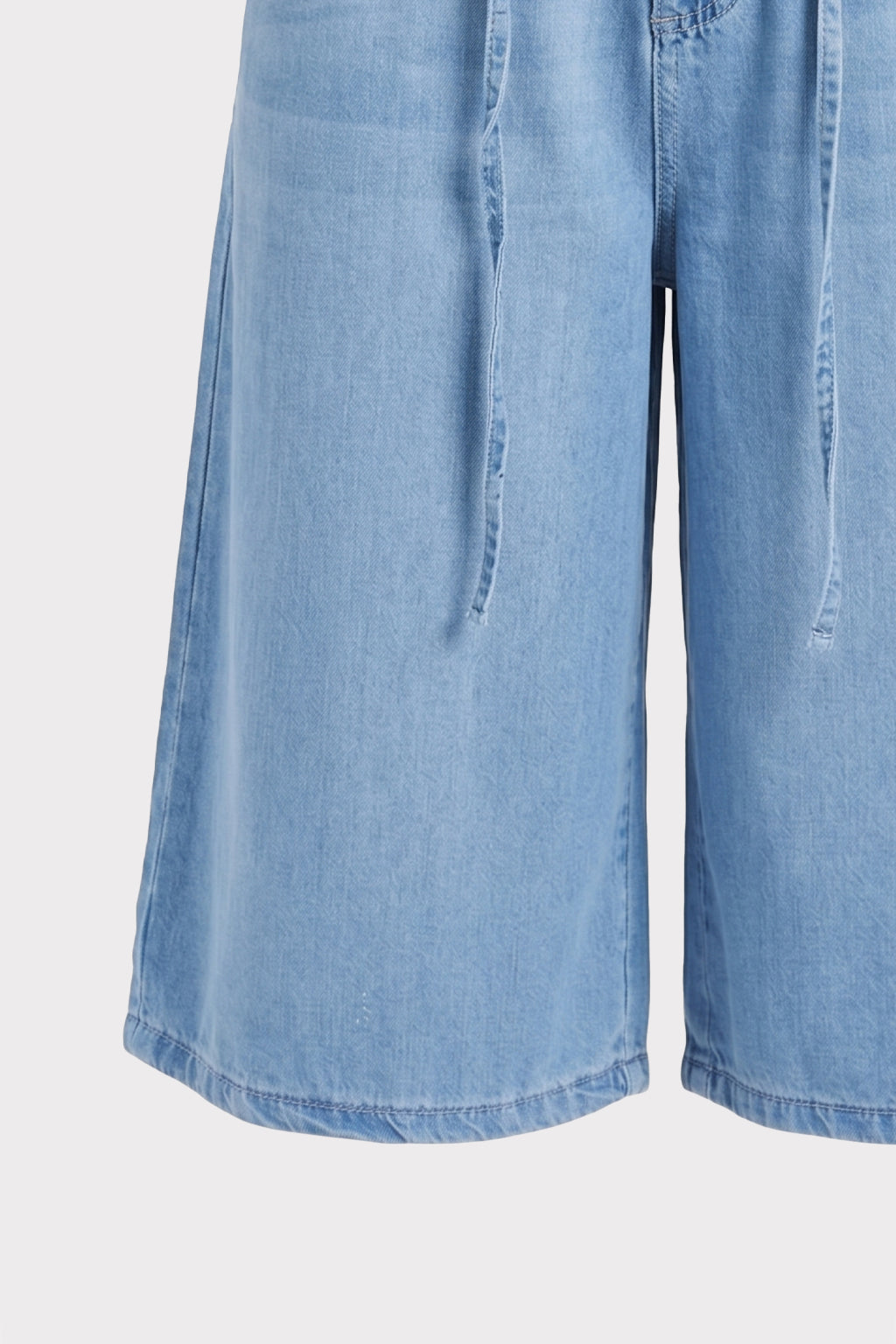 Bermuda wide leg in denim
