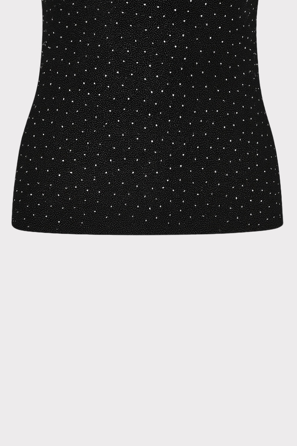 Top con micro borchie