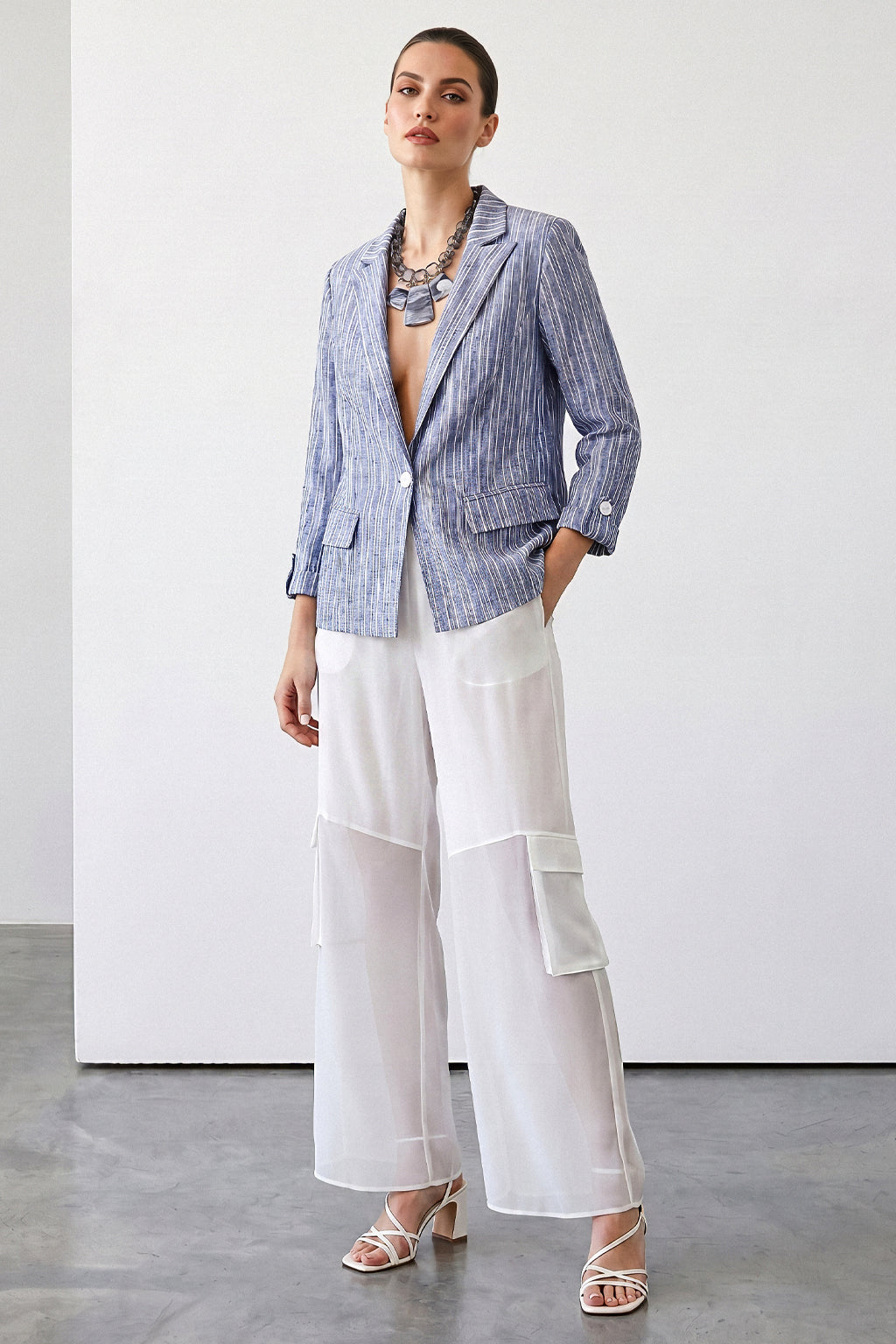 Blazer a righe