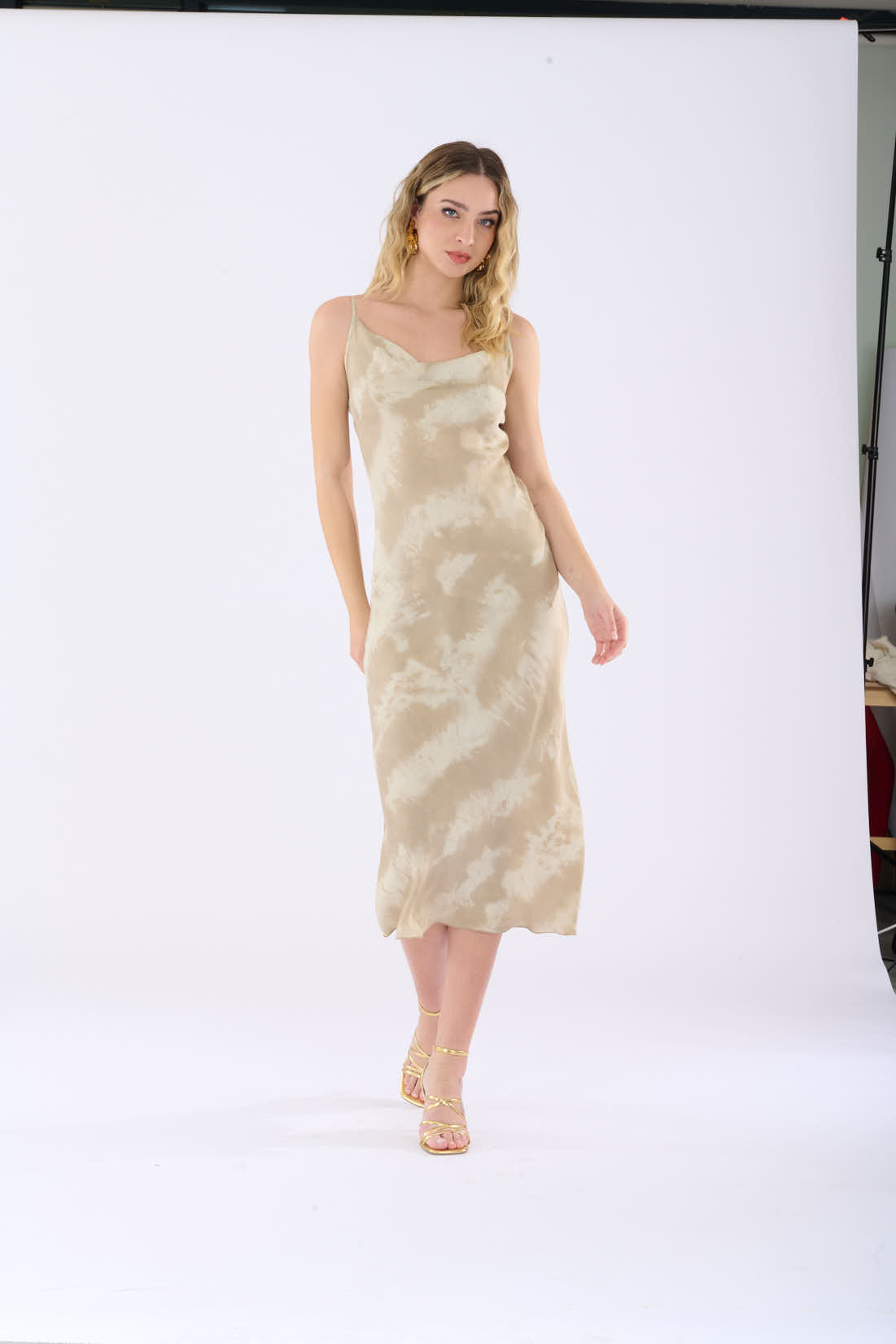 Abito lingerie stampa delave'