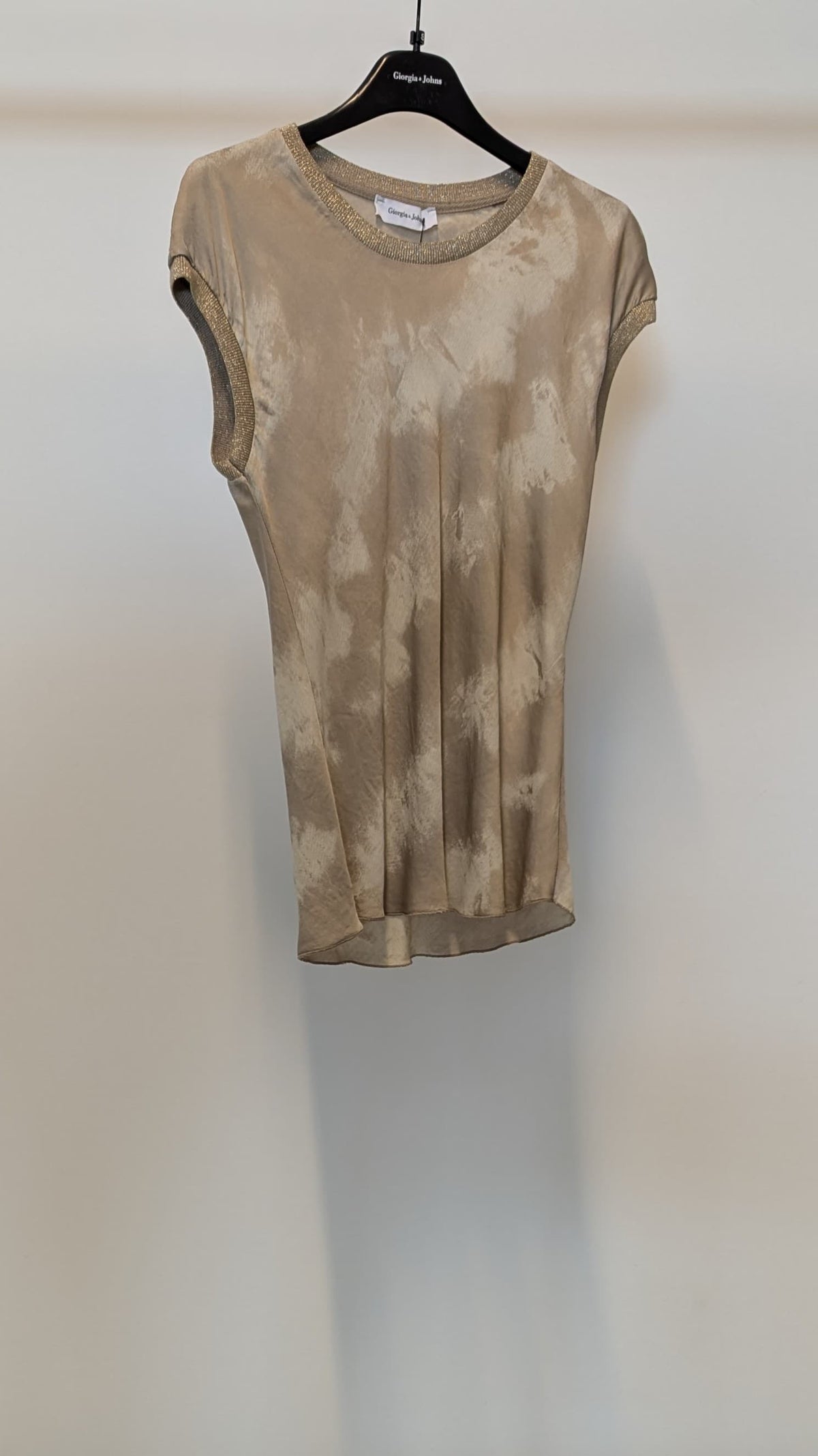 Blusa costina stampa delave'