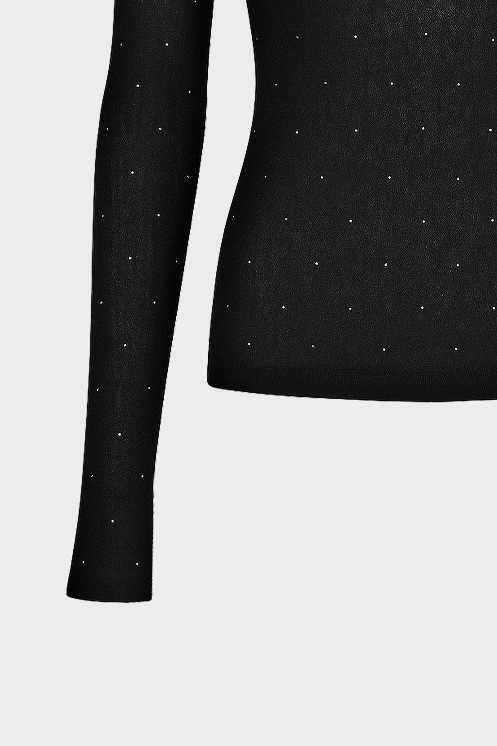Maglia con microstrass