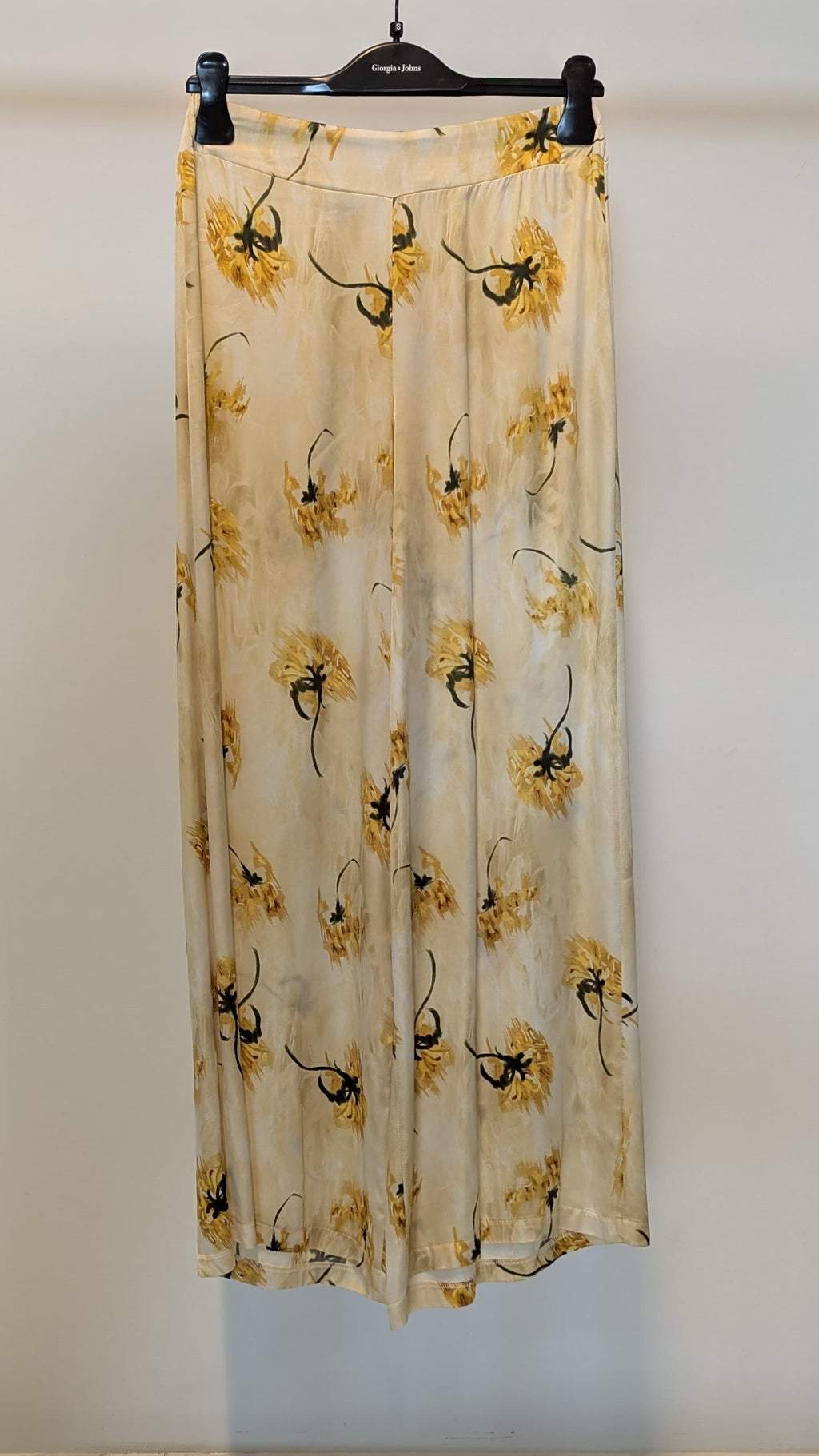 Pantaloni stampa fiori