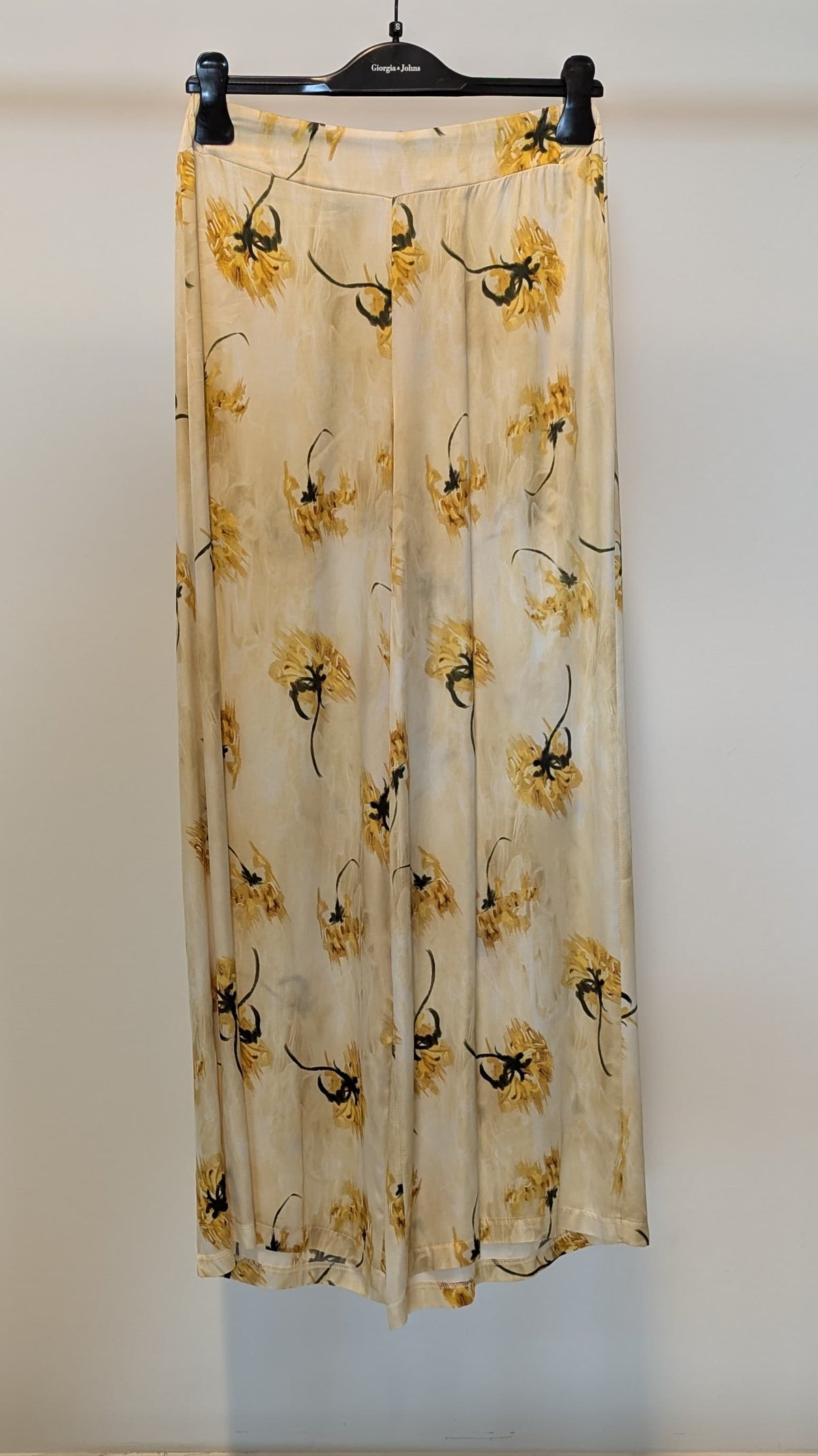 Pantaloni stampa fiori