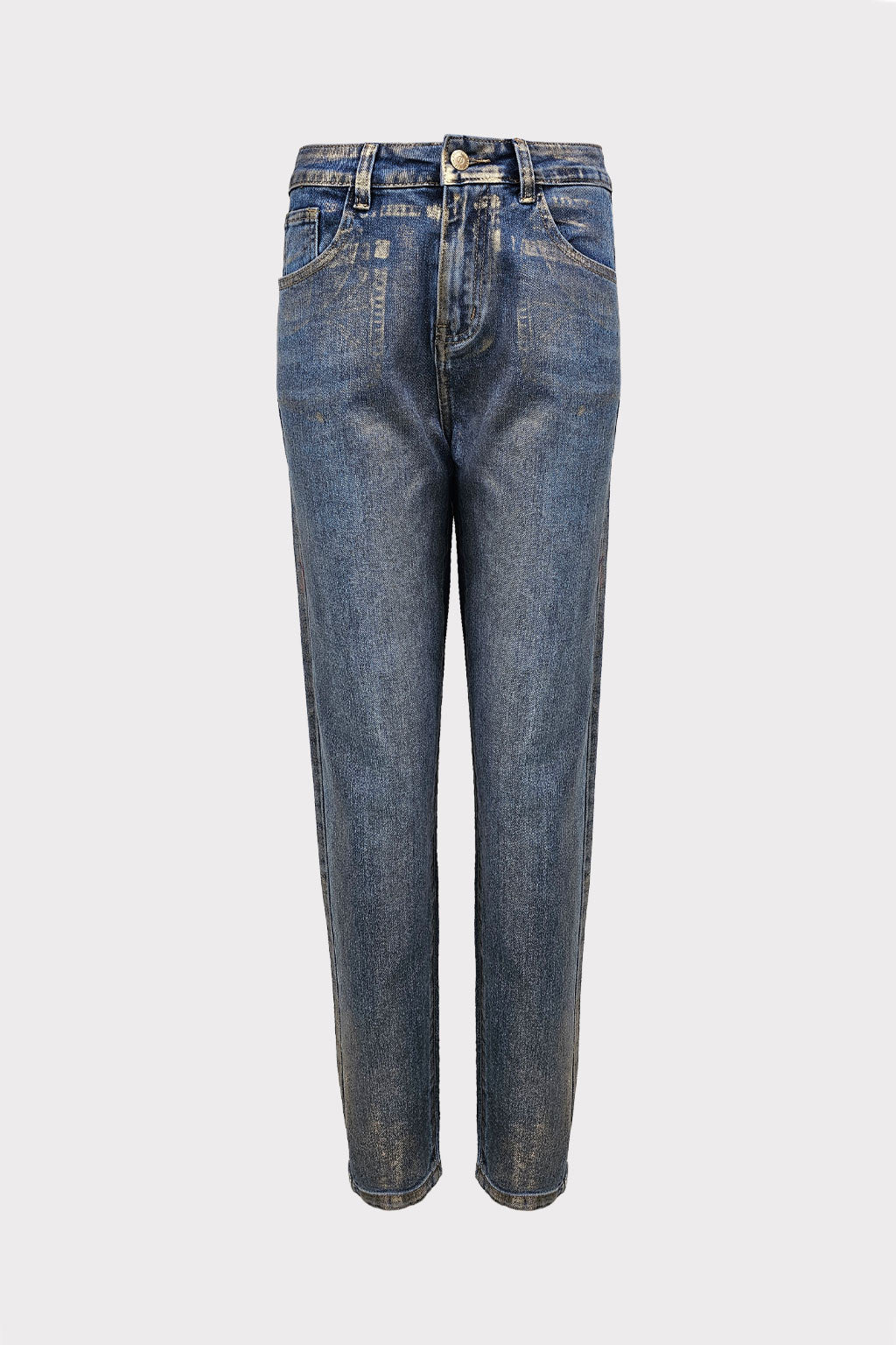 Jeans placcato