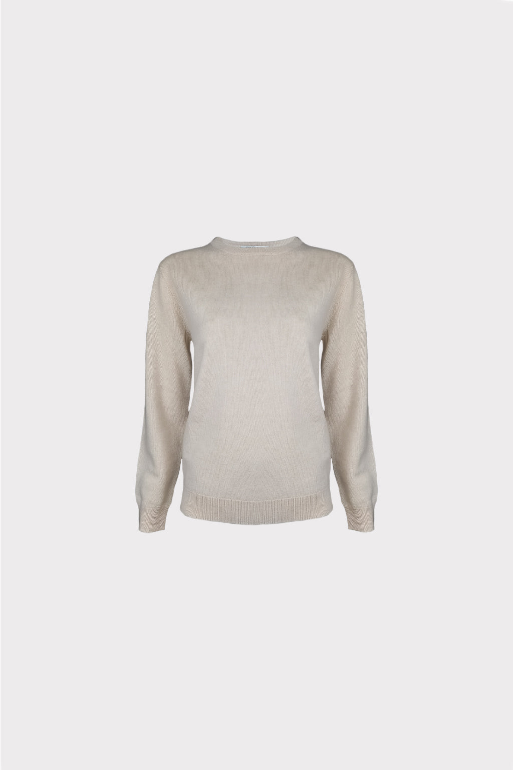 Maglia girocollo cashmere