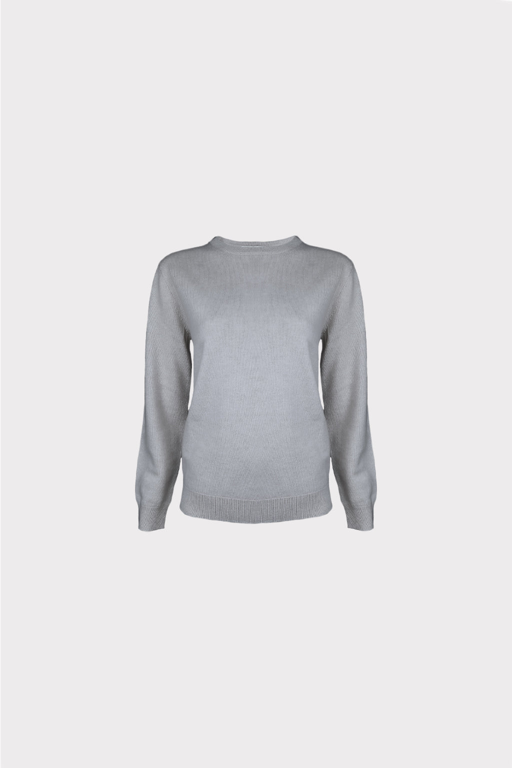 Maglia girocollo cashmere