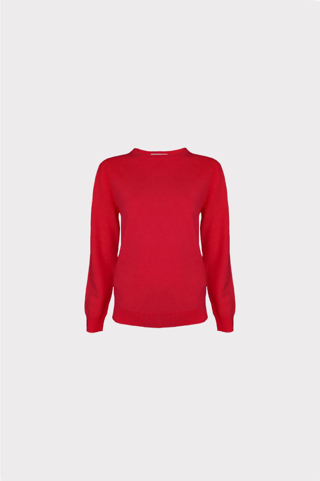 Maglia girocollo cashmere