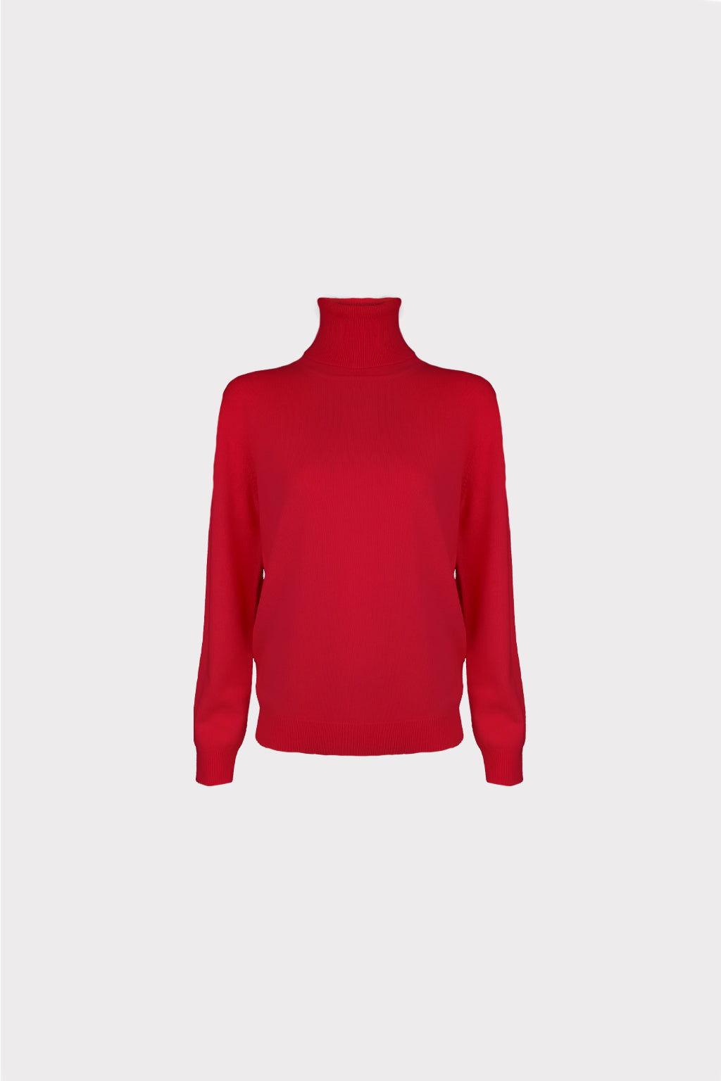 Maglia collo alto cashmere