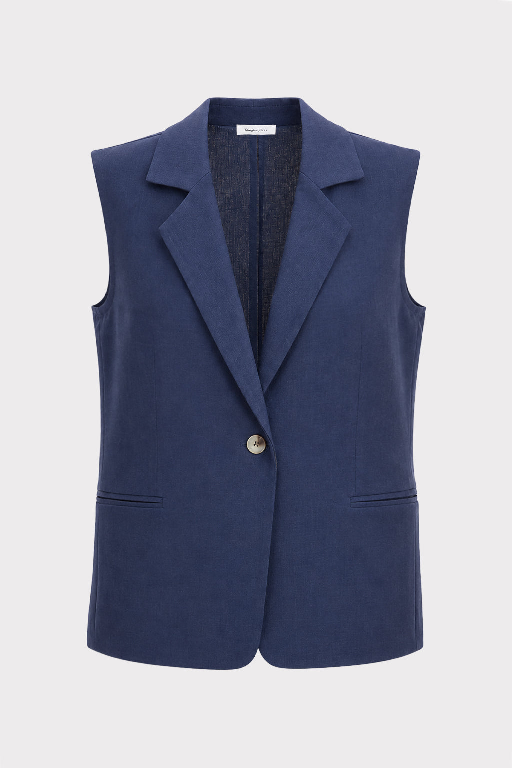Gilet in lino