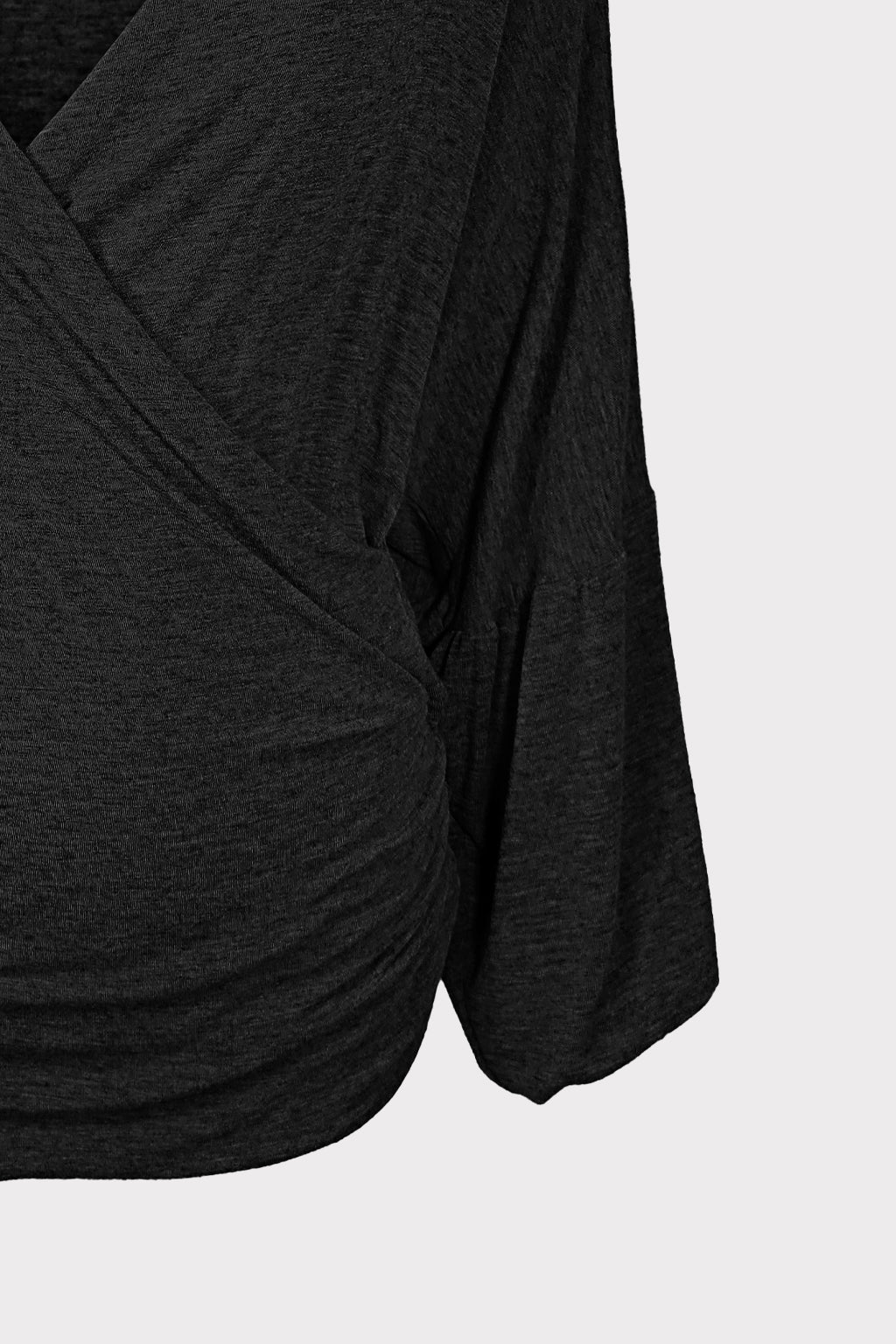 Blusa incrociata cachemire