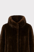 Cappotto medio in eco-pelliccia