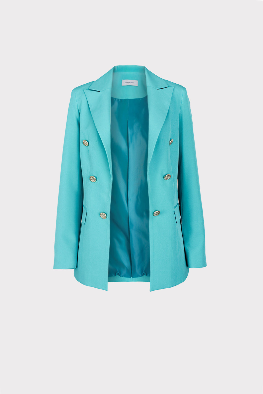 Blazer sfiancato bottoni metallici
