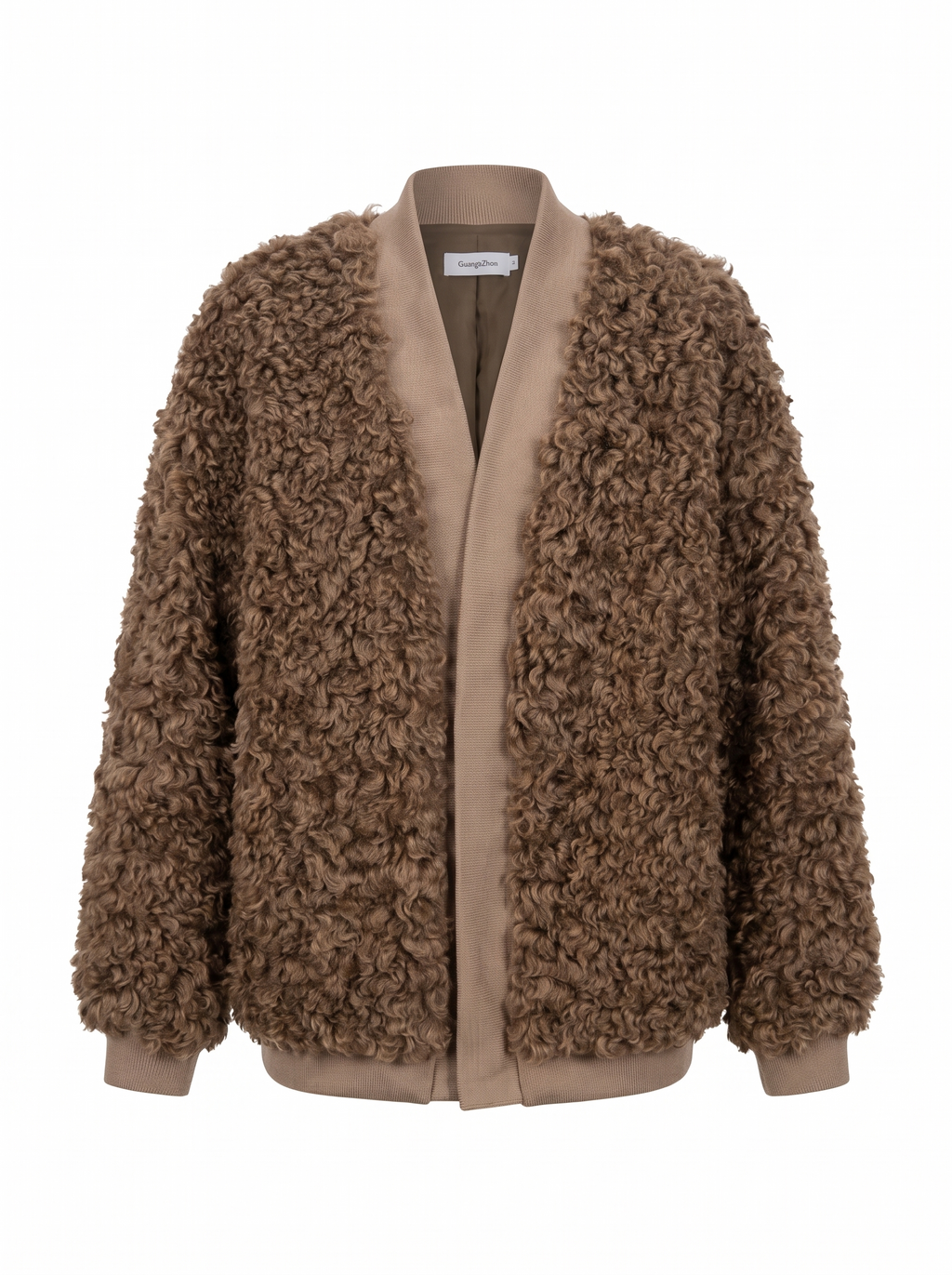Giacca ecopelliccia effetto Teddy
