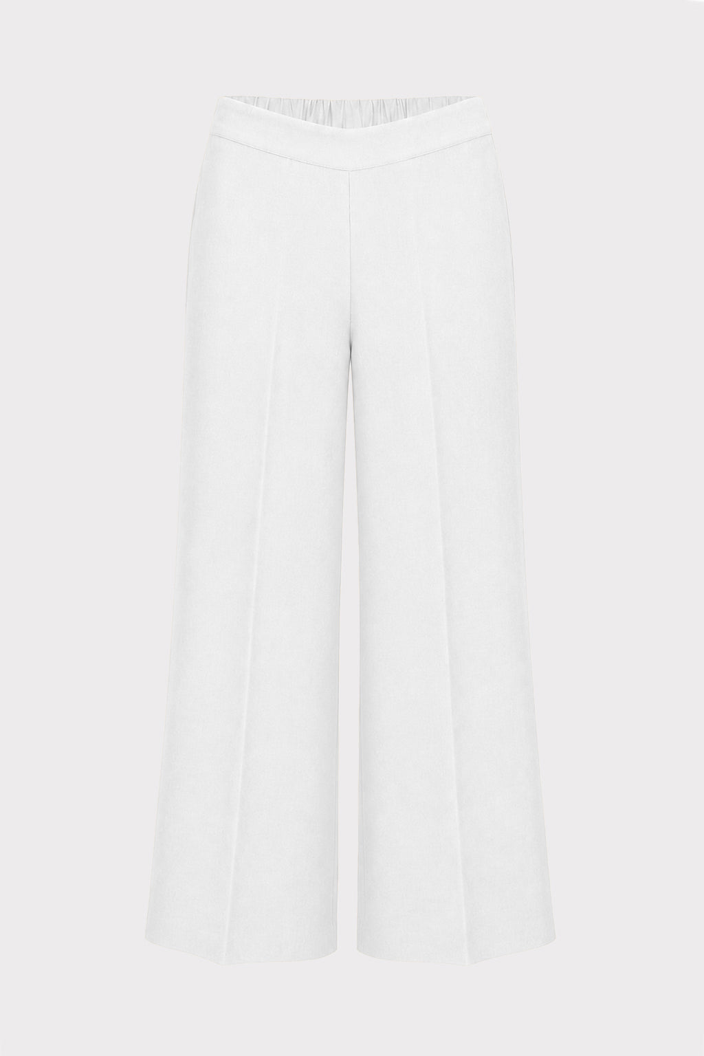 Pantaloni palazzo lino
