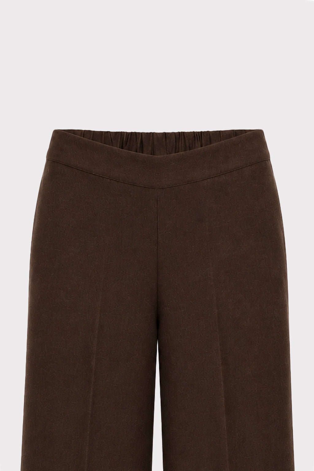 Pantaloni palazzo lino