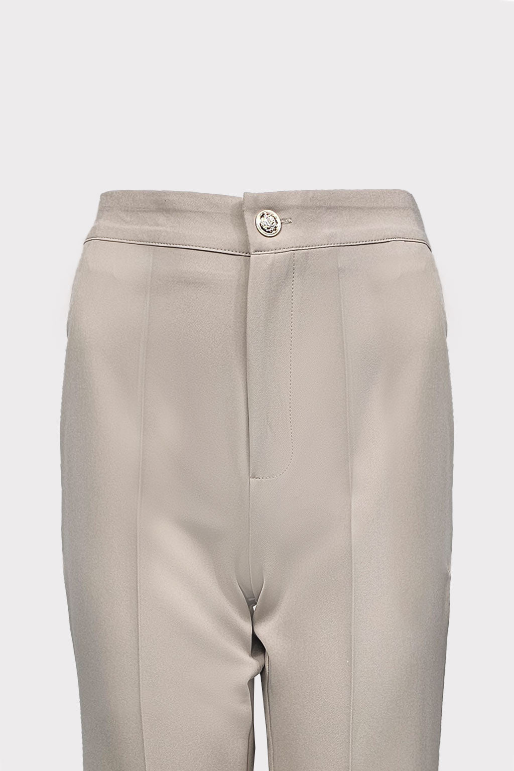 Pantalone zampa tasca filetto