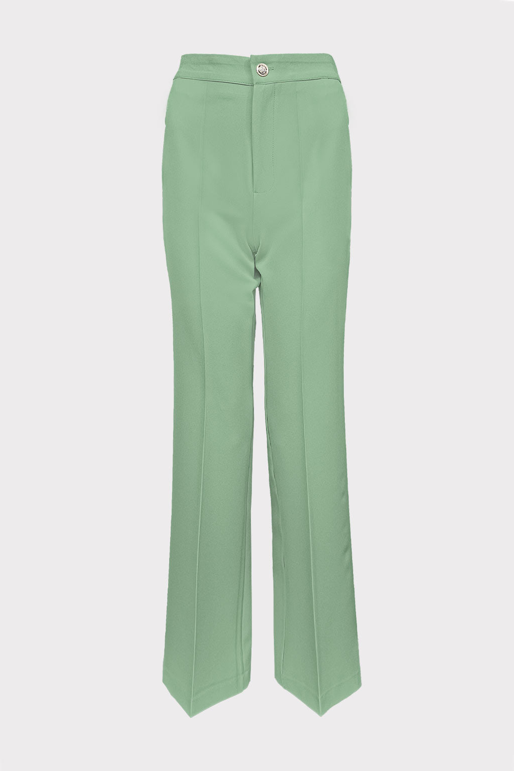 Pantalone zampa tasca filetto