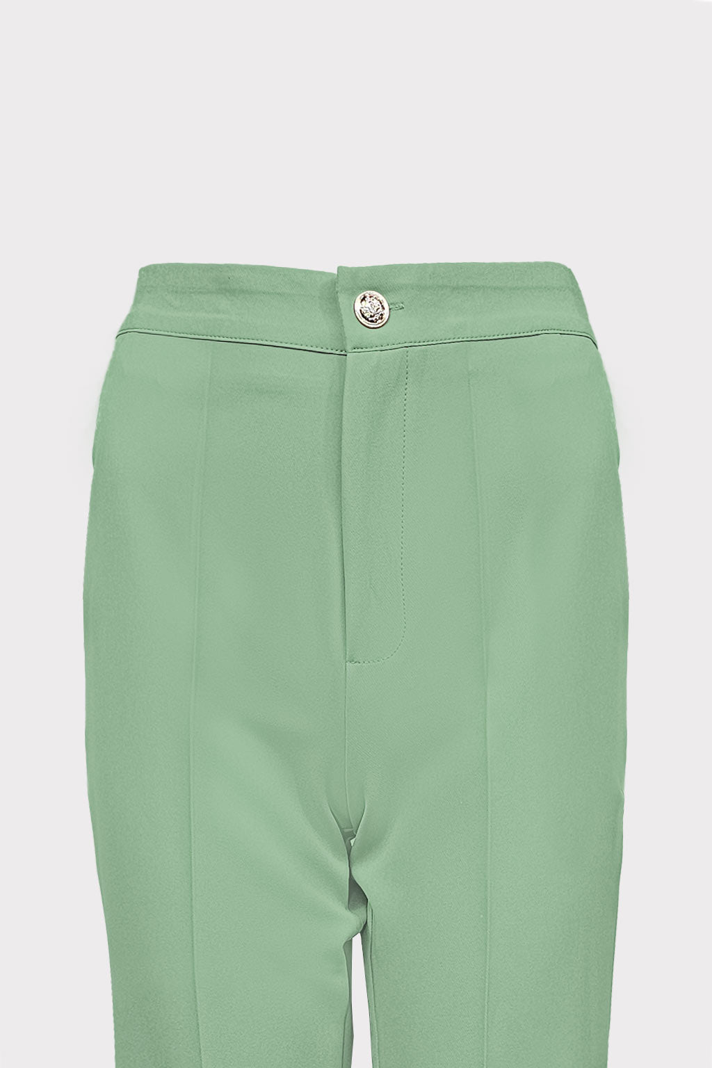Pantalone zampa tasca filetto