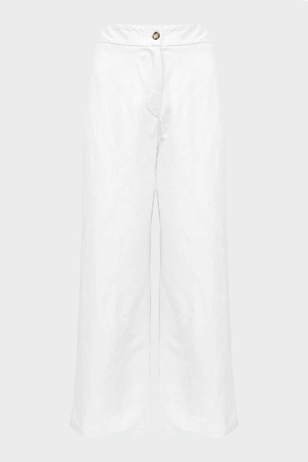 Pantalone palazzo con friso
