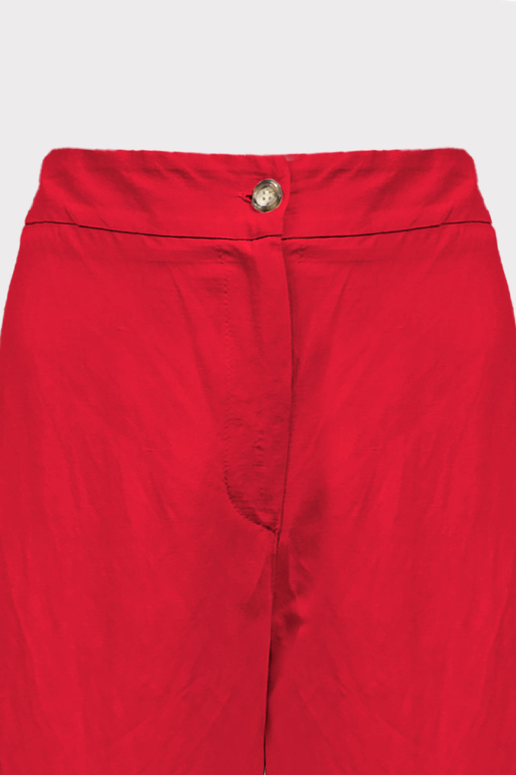 Pantalone palazzo con friso