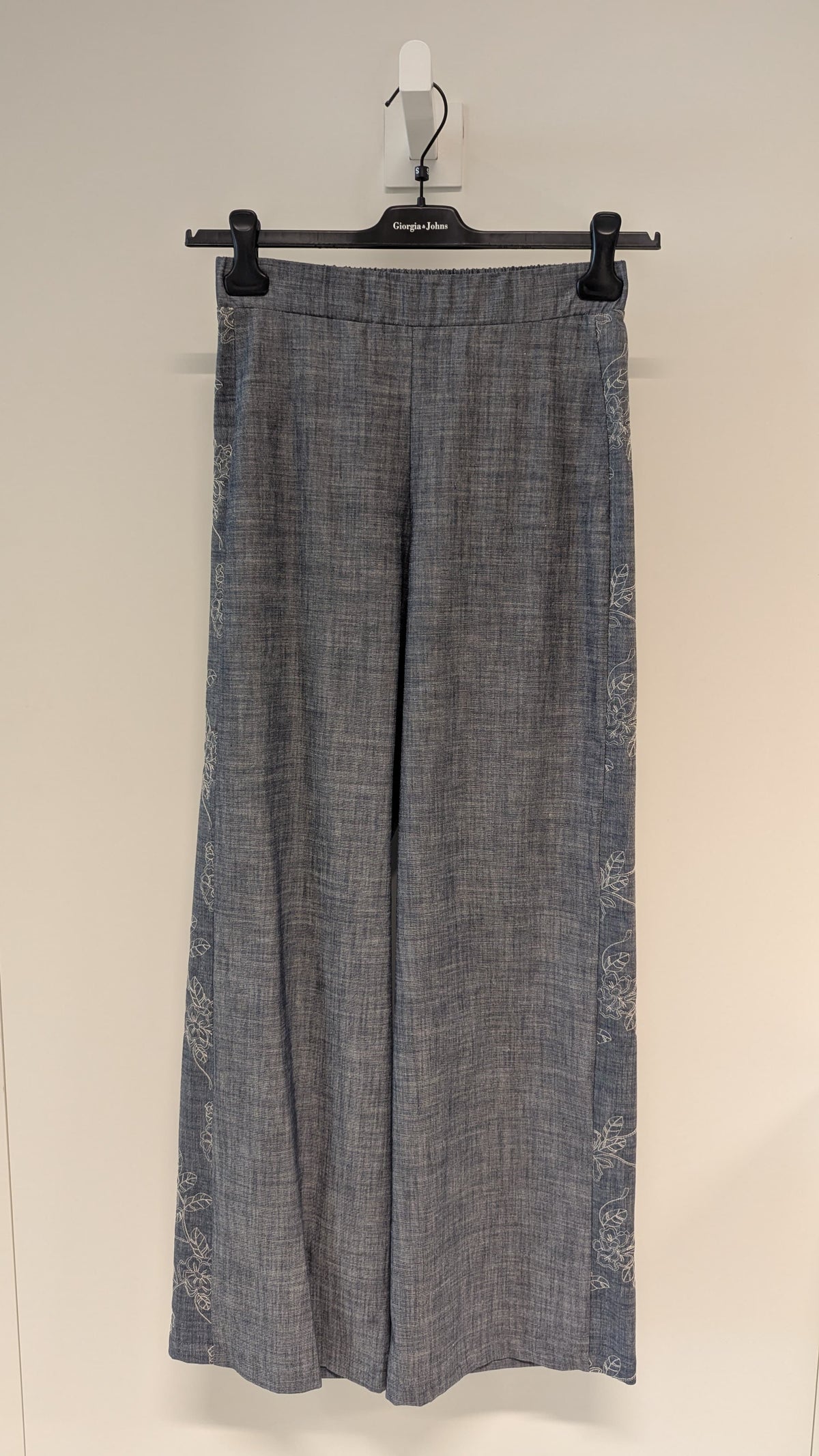 Pantalone chambray