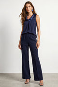 Pantaloni semi flare