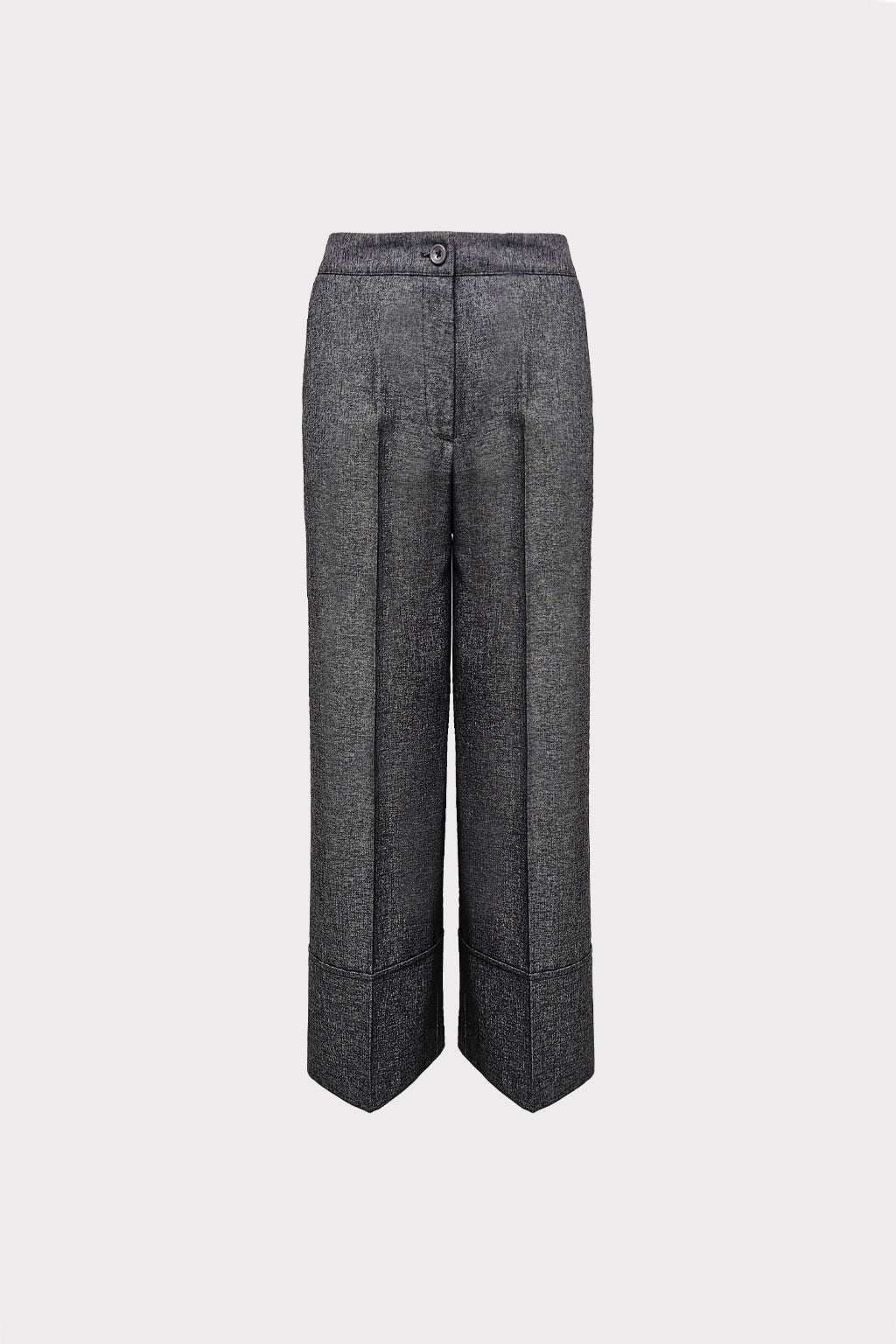 Pantalone con risvolto