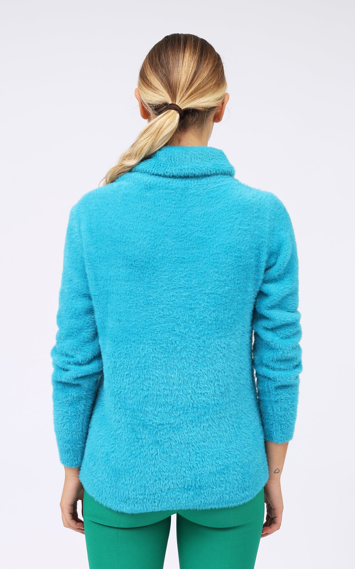 Maglia dolcevita pelliccetta