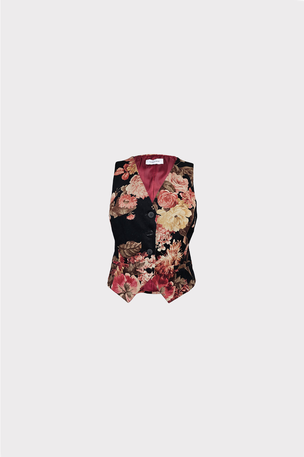 Gilet fantasia floreale