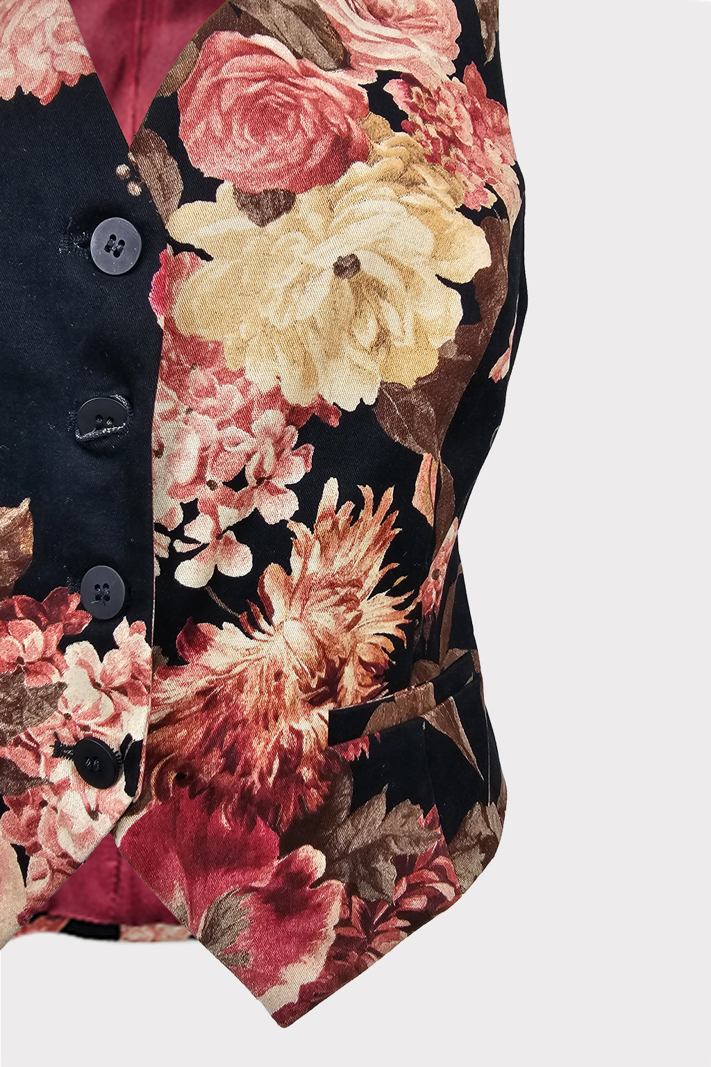 Gilet fantasia floreale