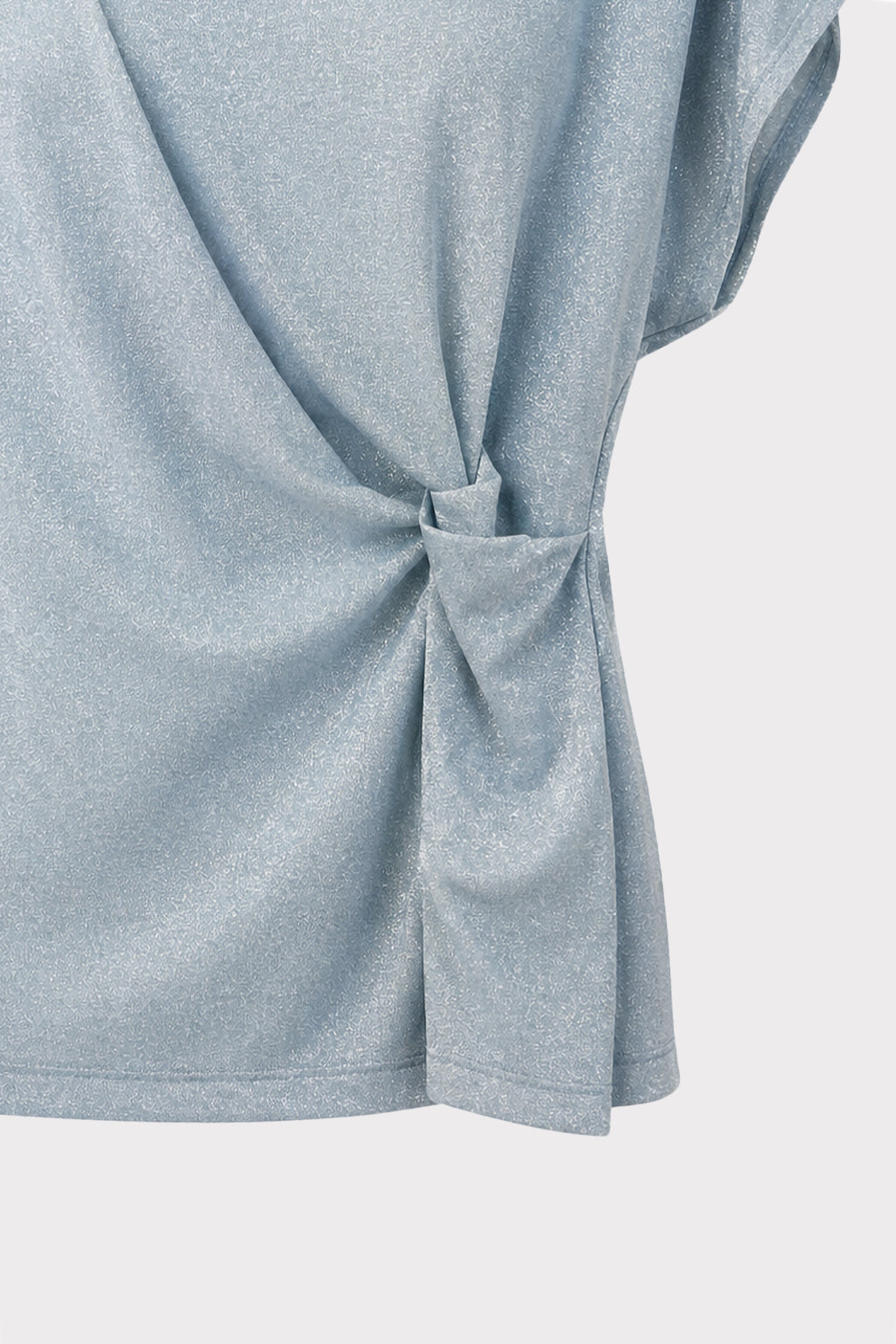 Top lurex dettaglio nodo